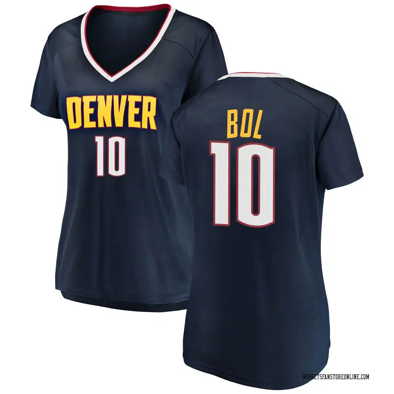 Fanatics Branded Denver Nuggets Navy Bol Bol 2018/19 Fast ...
