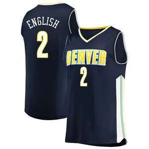 Fanatics Branded Denver Nuggets Swingman Navy Alex English Fast Break Jersey - Icon Edition - Men's