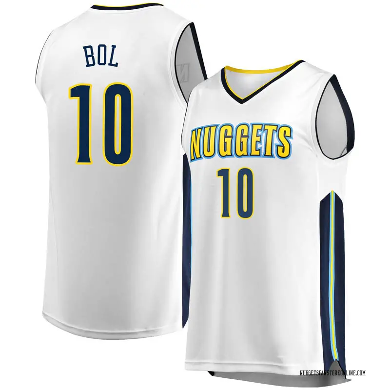 Fanatics Branded Denver Nuggets Swingman White Bol Bol Fast Break ...