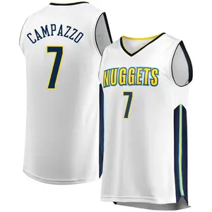 Fanatics Branded Denver Nuggets Swingman White Facundo ...