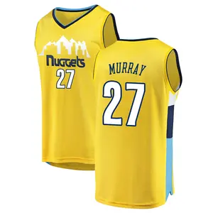Fanatics Branded Denver Nuggets Swingman Yellow Jamal Murray Fast Break Jersey - Statement Edition - Men's