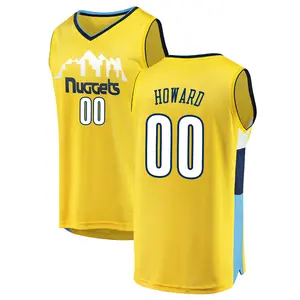 Fanatics Branded Denver Nuggets Swingman Yellow Markus Howard Fast Break Jersey - Statement Edition - Men's