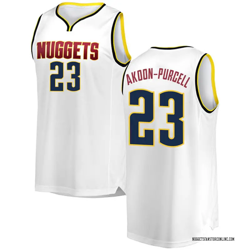 denver nuggets white jersey