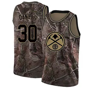 Nike Denver Nuggets Swingman Camo Troy Daniels Custom Realtree Collection Jersey - Men's