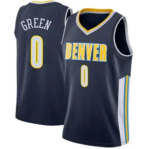 Nike Denver Nuggets Swingman Green JaMychal Green Navy Jersey - Icon Edition - Youth