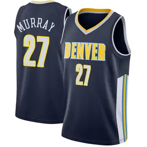 Nike Denver Nuggets Swingman Navy Jamal Murray Jersey - Icon Edition - Men's