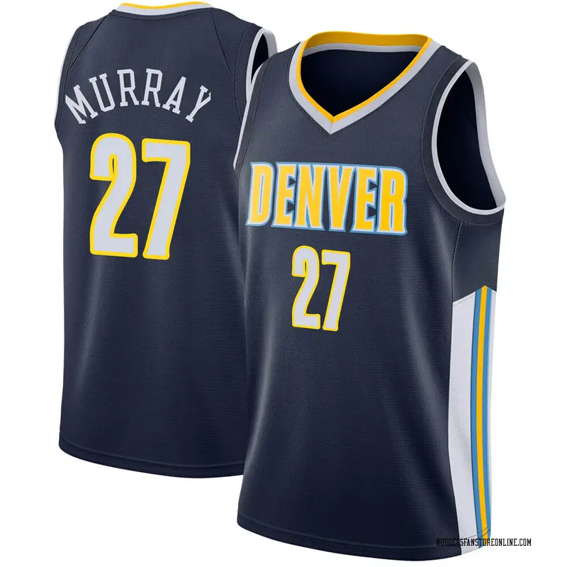 denver nuggets navy blue jersey