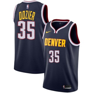 Denver Nuggets Swingman Navy P.J. Dozier Jersey - Icon Edition - Youth
