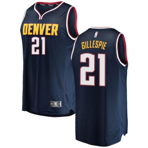 Denver Nuggets Fast Break Navy Collin Gillespie 2018/19 Jersey - Icon Edition - Youth