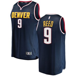 Denver Nuggets Navy Davon Reed 2018/19 Fast Break Jersey - Icon Edition - Youth