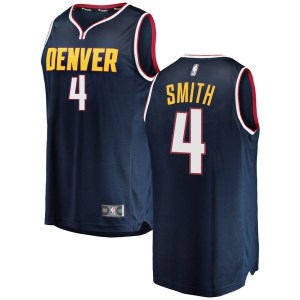 Denver Nuggets Fast Break Navy Ish Smith 2018/19 Jersey - Icon Edition - Youth