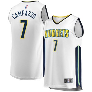 Denver Nuggets White Facundo Campazzo Fast Break Jersey - Association Edition - Youth