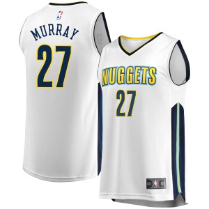 Denver Nuggets White Jamal Murray Fast Break Jersey - Association Edition - Youth
