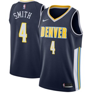Denver Nuggets Swingman Navy Ish Smith Jersey - Icon Edition - Youth