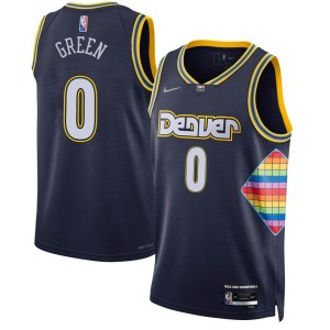 Denver Nuggets Swingman Green JaMychal Green Navy 2021/22 City Edition Jersey - Youth