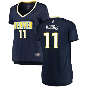 Denver Nuggets Navy Monte Morris Fast Break Jersey - Icon Edition - Women's