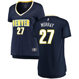 Denver Nuggets Navy Jamal Murray Fast Break Jersey - Icon Edition - Women's