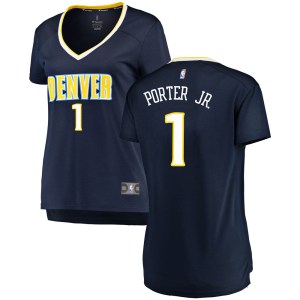 Denver Nuggets Navy Michael Porter Jr. Fast Break Jersey - Icon Edition - Women's