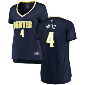 Denver Nuggets Fast Break Navy Ish Smith Jersey - Icon Edition - Women's