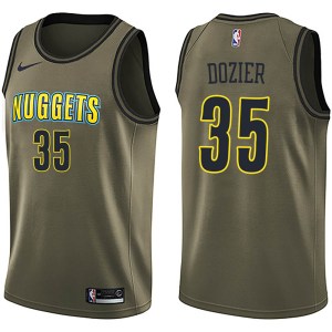 Denver Nuggets Swingman Green P.J. Dozier Salute to Service Jersey - Youth