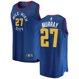 Denver Nuggets Blue Jamal Murray 2018/19 Fast Break Jersey - Statement Edition - Youth