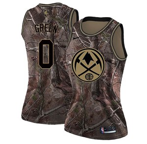 Denver Nuggets Swingman Green JaMychal Green Camo Realtree Collection Jersey - Women's